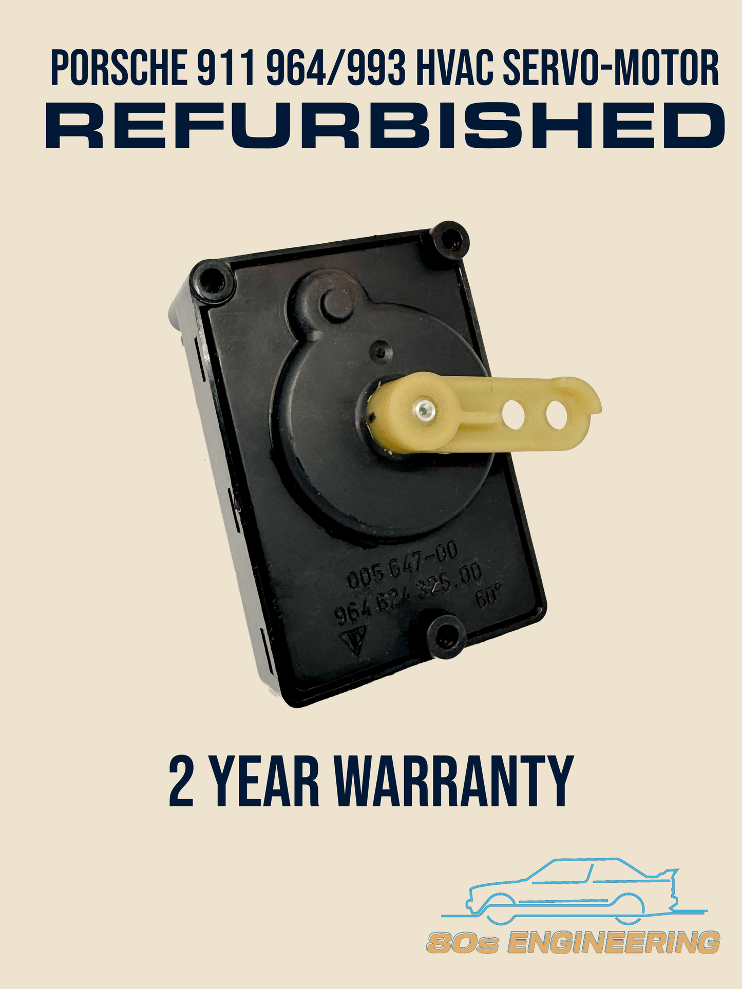 Porsche 911 964/993 - Refurbished HVAC Servo-Motor